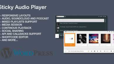 Photo of [Download-S1] Sticky Audio Player for Wordpress v1.1