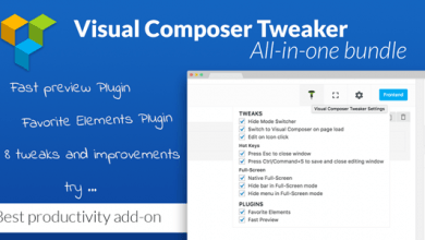 Photo of [Download-S1] VC Tweaker v1.3.0 - Visual Composer Productivity Add-on