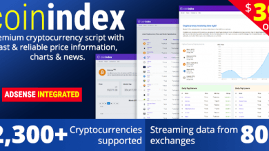 Photo of [Download-S1] CoinIndex v1.1 - Premium Cryptocurrency Market Prices & Charts Application