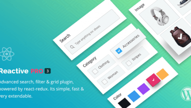 Photo of [Download-S1] Reactive Pro v4.0.5 - Advanced WordPress Search Filter Map & Grid
