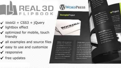 Photo of [Download-S1] Real3D FlipBook v3.3.0 - WordPress Plugin