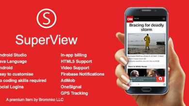 Photo of [Download-S1] SuperView v2.0.4 - WebView App for Android with Push Notification, AdMob, In-app Billing App