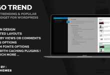 Photo of [Download-S1] Go trend v1.4 - Wordpress popular posts widget