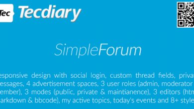 Photo of [Download-S1] Simple Forum v1.0.2 - Responsive Bulletin Board