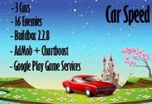 Photo of [Download-S1] Car Speed Game | Android - Buildbox Included - Eclipse Project - Easy Reskin - Multiple characters