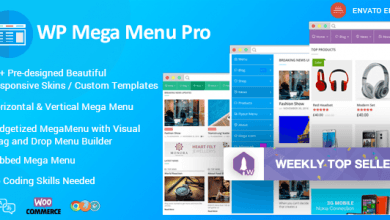 Photo of [Download-S1] WP Mega Menu Pro v1.0.9 - Responsive Mega Menu Plugin