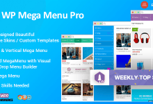 Photo of [Download-S1] WP Mega Menu Pro v1.0.8 - Responsive Mega Menu Plugin for WordPress