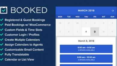 Photo of [Download-S1] Booked v2.2 - Appointment Booking for WordPress
