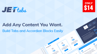 Photo of [Download-S1] JetTabs v1.0.4 - Tabs and Accordions for Elementor Page Builder