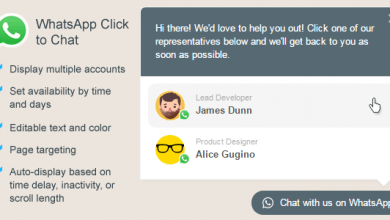 Photo of [Download-S1] WhatsApp Click to Chat Plugin for WordPress v1.3