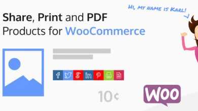 Photo of [Download-S1] Share, Print and PDF Products for WooCommerce v2.3.6