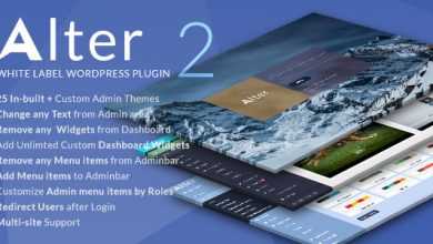 Photo of [Download-S1] WpAlter v2.3.2 - White Label Wordpress Plugin