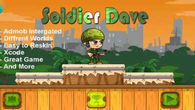 Photo of [Download-S1] Soldier Dave - iOS - Android - iAP + ADMOB + Leaderboards + Buildbox 2.0