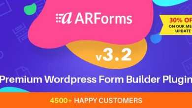 Photo of [Download-S1] ARForms v3.2 - Wordpress Form Builder Plugin