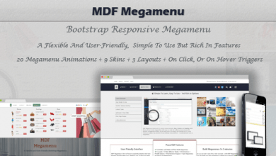 Photo of [Download-S1] MDF Megamenu v1.1.6 - Bootstrap Responsive Megamenu