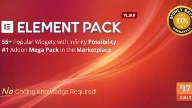 Photo of [Download-S1] Element Pack v1.10.0 - Addon for Elementor Page Builder