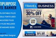 Photo of [Download-S1] GWD - Travel & Tourism Banners - 7 Sizes