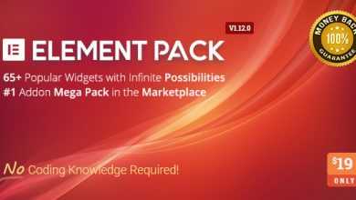 Photo of [Download-S1] Element Pack v1.12.0 - Addon for Elementor Page Builder