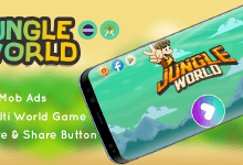 Photo of [Download-S1] Jungle World Game - Eclipse & Android Studio - AdMob Ads
