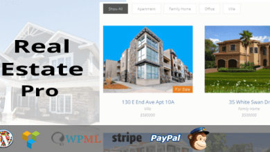 Photo of [Download-S1] Real Estate Pro v1.4.2 - WordPress Plugin