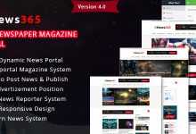 Photo of [Download-S1] News365 v4.0 - PHP Newspaper Script Magazine Blog with Video Newspaper