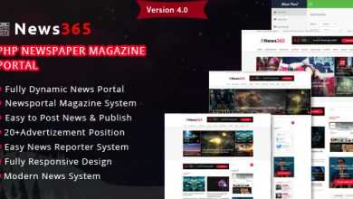 Photo of [Download-S1] News365 v4.0 - PHP Newspaper Script Magazine Blog with Video Newspaper