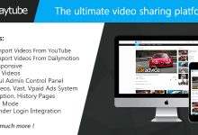 Photo of [Download-S1] PlayTube v1.4.2 - The Ultimate PHP Video CMS & Video Sharing Platform