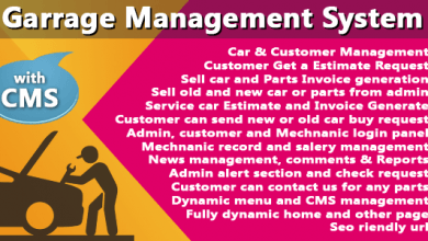 Photo of [Download-S1] Garage or Workshop Management System With CMS