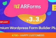 Photo of [Download-S1] ARForms v3.3.2 - Wordpress Form Builder Plugin