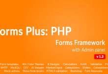 Photo of [Download-S1] Form Framework with Admin Panel - Forms Plus: PHP v1.2.1