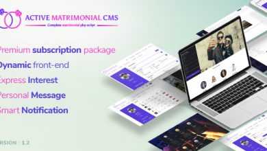 Photo of [Download-S1] Active Matrimonial CMS v1.2.0