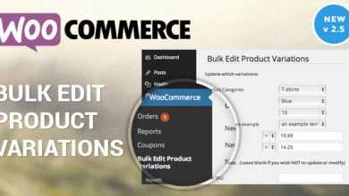 Photo of [Download-S1] Woocommerce Bulk Edit Product Variations & Prices v2.7