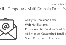 Photo of [Download-S1] TMail v3.3 - Multi Domain Temporary Email System