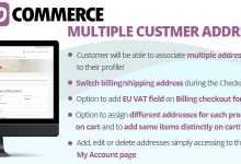 Photo of [Download-S1] WooCommerce Multiple Customer Addresses v11.5