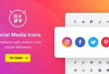 Photo of [Download-S1] WordPress Social Media Icons v1.1.0 - Social Icons Plugin