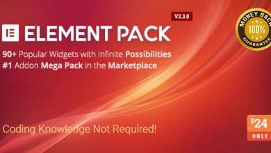 Photo of [Download-S1] Element Pack v2.3.0 - Addon for Elementor Page Builder