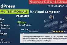 Photo of [Download-S1] Testimonials Showcase v4.0 - for Visual Composer Plugin