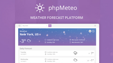 Photo of [Download-S1] phpMeteo v1.8 - Weather Forecast Platform