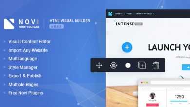 Photo of [Download-S1] Novi v0.9.1 - HTML Page Builder & Visual Content Editor