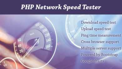Photo of [Download-S1] PHP Network Speed Tester v1.2
