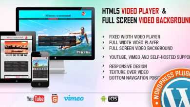 Photo of [Download-S1] Video Player & FullScreen Video Background v1.8.5 - WP Plugin