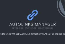 Photo of [Download-S1] Autolinks Manager v1.11