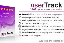 Photo of [Download-S1] userTrack v2.3.2 - Private Analytics with Mouse Heatmaps and Full Visitor Recording