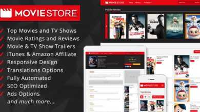 Photo of [Download-S1] MovieStore v1.1 - Movies and TV Shows Affiliate Script