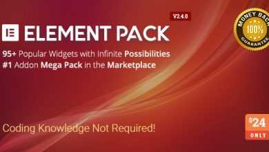 Photo of [Download-S1] Element Pack v2.4.0 - Addon for Elementor Page Builder