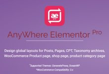 Photo of [Download-S1] AnyWhere Elementor Pro v2.9.2 - Global Post Layouts