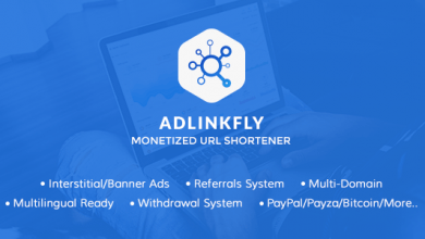 Photo of [Download-S1] AdLinkFly v6.3.0 - Monetized URL Shortener - nulled