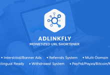 Photo of [Download-S1] AdLinkFly v6.0.4 - Monetized URL Shortener - nulled