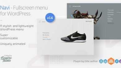 Photo of [Download-S1] Navi v1.6 - Fullscreen WordPress Menu