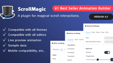 Photo of [Download-S1] Scroll Magic v3.6.4 - Scrolling Animation Builder Plugin